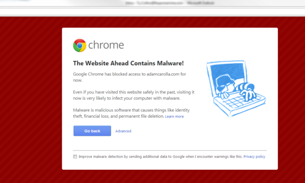 Malware on Adamcarolla.com